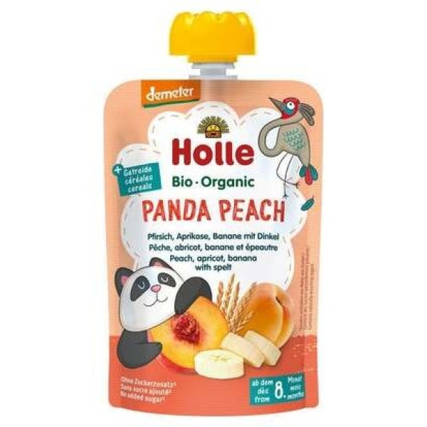 Holle Smoothie Melocoton_ Albaricoque_ Platano +8M 100G