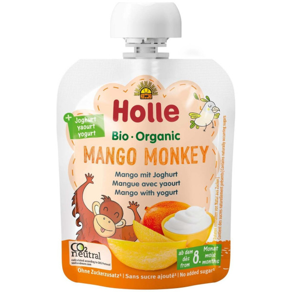 Smoothie Mango Monke Mango Con Yogur 8Meses 85Gr.