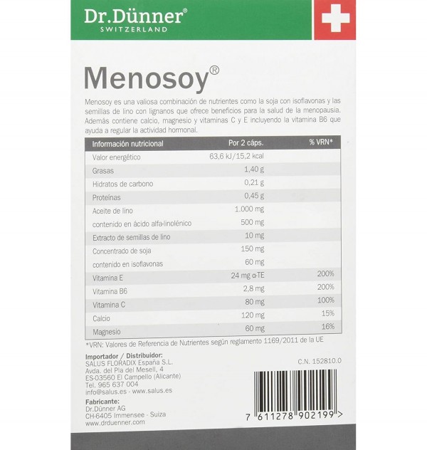 Menosoy (60 Capsulas)