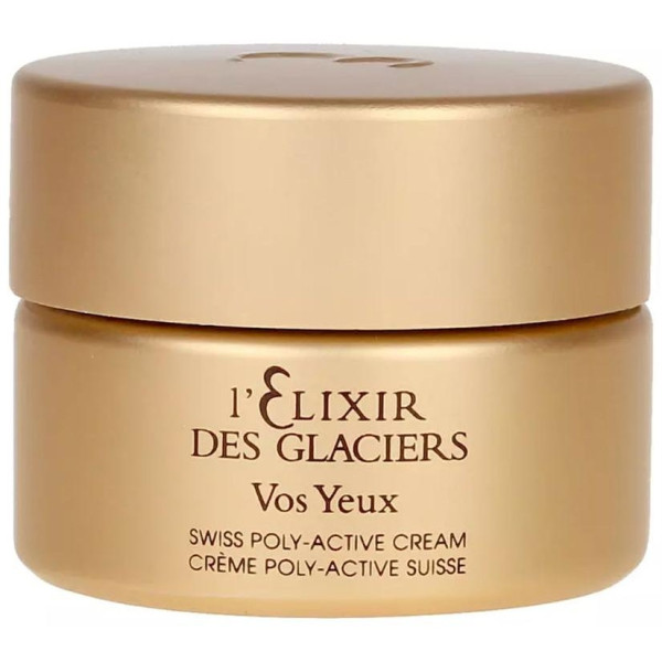 L'Elixir Des Glaciers Vos Yeux Crème Poly-Active Suisse 15 Ml