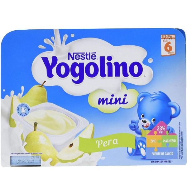 Nestle Yogolino Mini Pera (6 Tarrinas 100 G)