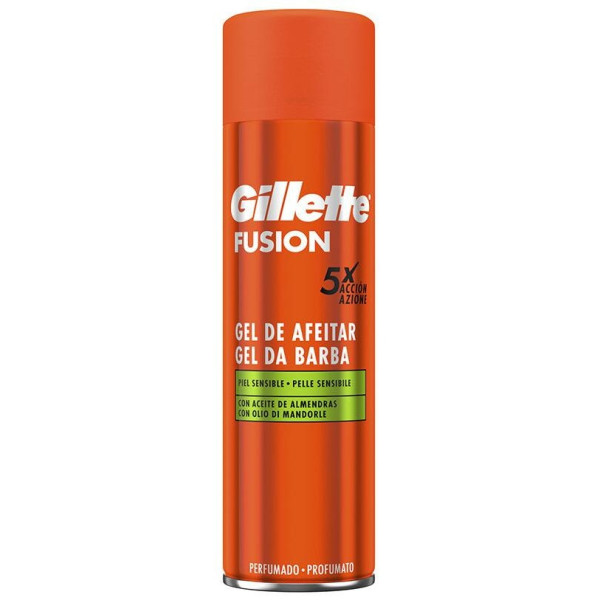 Gillette Fusion Gel De Afeitar Piel Sensible 200Ml