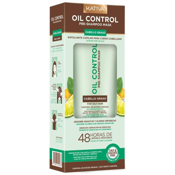 Oil Control Pre-Shampoo Mask 200 Ml
