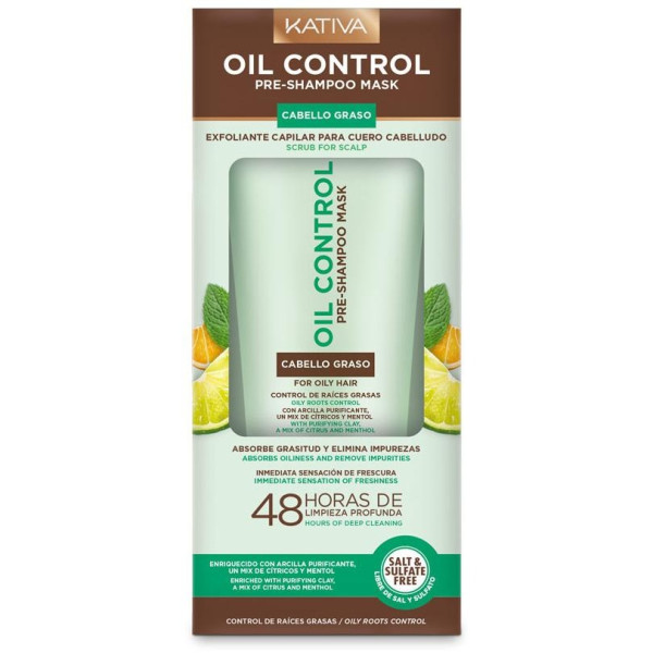 Oil Control Pre-Shampoo Mask 200 Ml