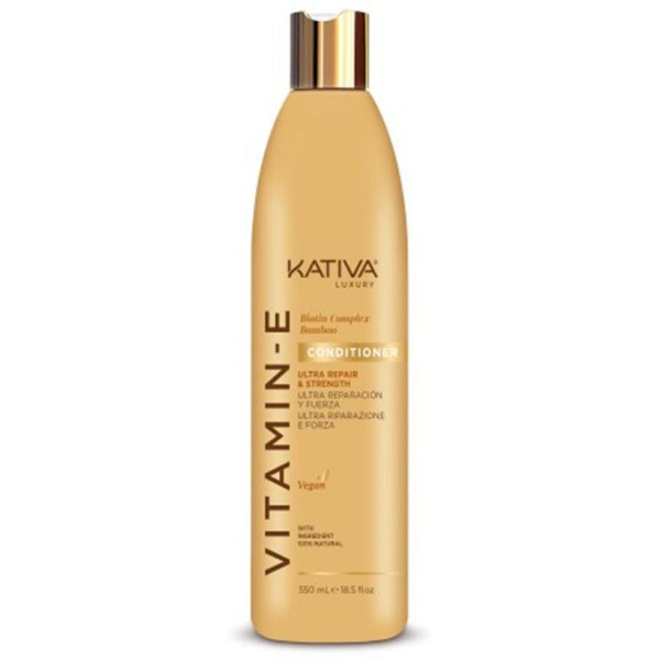 Kativa Vitamina E Biotina Y Bamboo Conditioner 550Ml