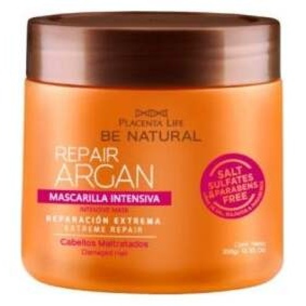 Be Natural Mascarilla Intensiva Repair Argán 350Ml