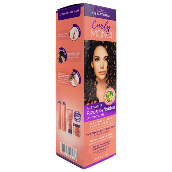 Be Natural Curly Monoi Activador Rizos 100Ml