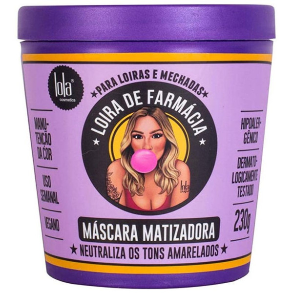 Loira De Farmácia Máscara Matizadora 230 Ml