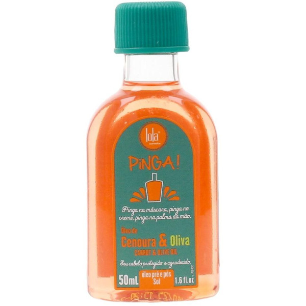 Pinga Carrot Y Olive Oil Protección Solar Cabello 50 Ml