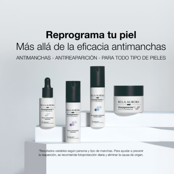  Despigmenta10 Crema Antimanhas  Iluminadora, 50 ml. - Bella Aurora Labs