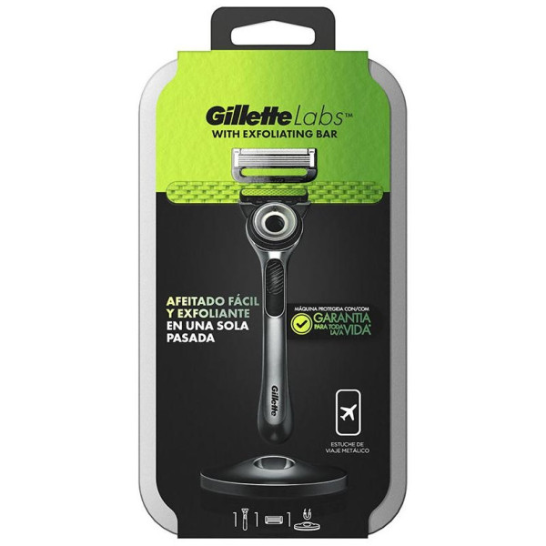 Gillette Skincare Labs Máquina + 1 Recambio + Funda Viaje Pack