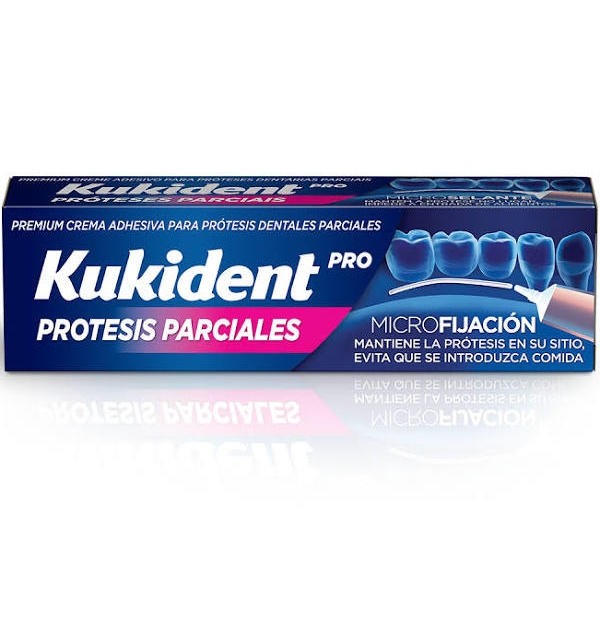Kukident Pro Parciales Microfijacion - Crema Adh Protesis Dental (40 G)