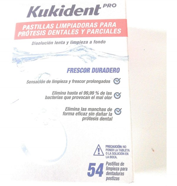 Kukident Pastillas Limpiadoras (54 Pastillas)