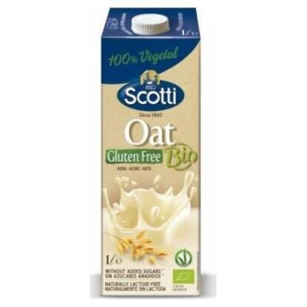 Riso Scotti Bebida Vegetal De Avena Sin Gluten Bio 1L