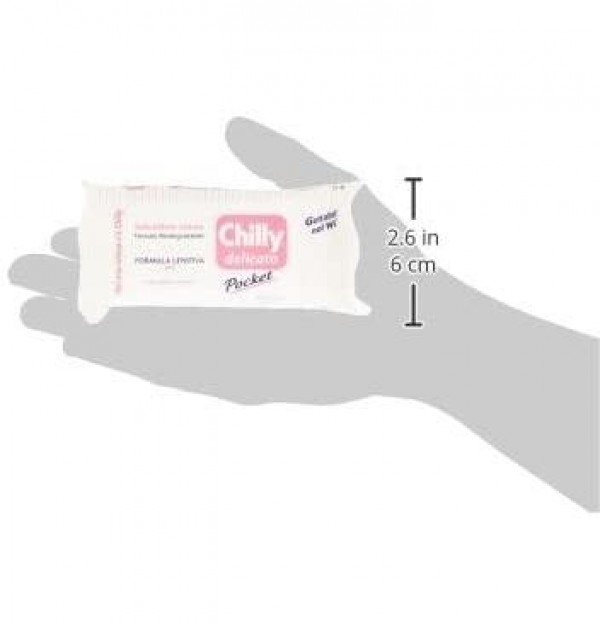 Chilly Pocket Delicado Higiene Intima Toallitas (12 Toallitas)