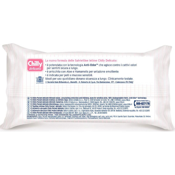 Delicado Toallitas Íntimas 12 U
