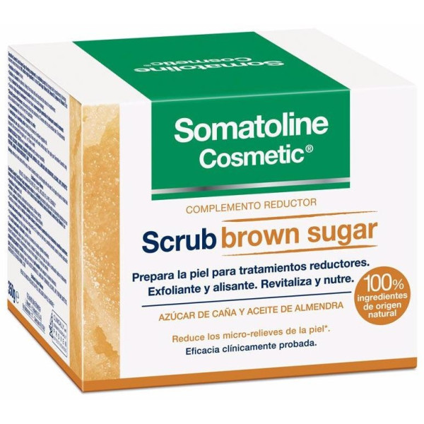 Somatoline Cosmetic Exfoliante Complemento Reductor Exfoliante Brown Sugar 350Ml