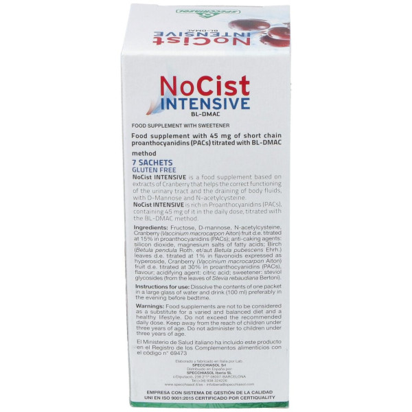 Specchiasol Nocist Intensive 7 Sobres