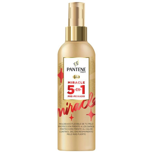 Pantene Miracle 5 En 1 Pre-Peinado Y Protector Calor Spray 200Ml