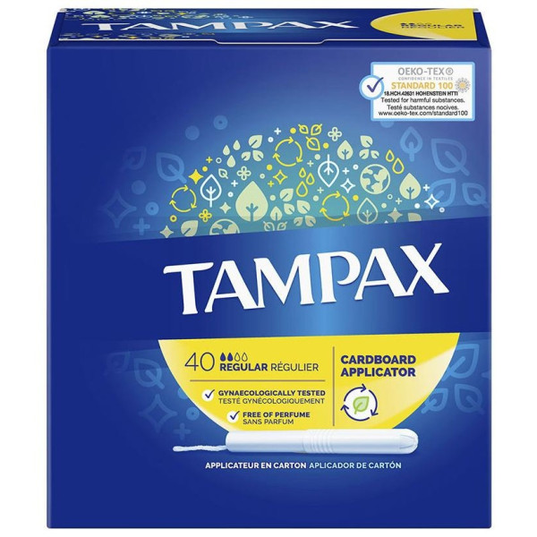 Tampax Regular Tampón 40 U