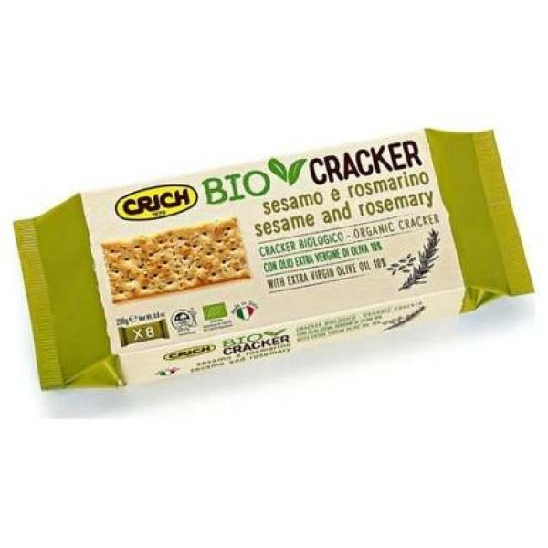 Crich Crackers Sésamo Romero Bio 250G