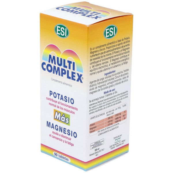 Multicomplex Potasio-Magnesio 90Comp.