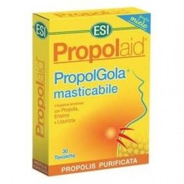 Propolaid Propolgola Masticables De Miel 30 Tabletas