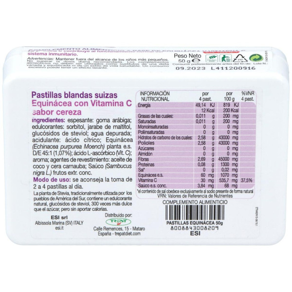 Echinaid Caramelo Echinacea 50Gr.