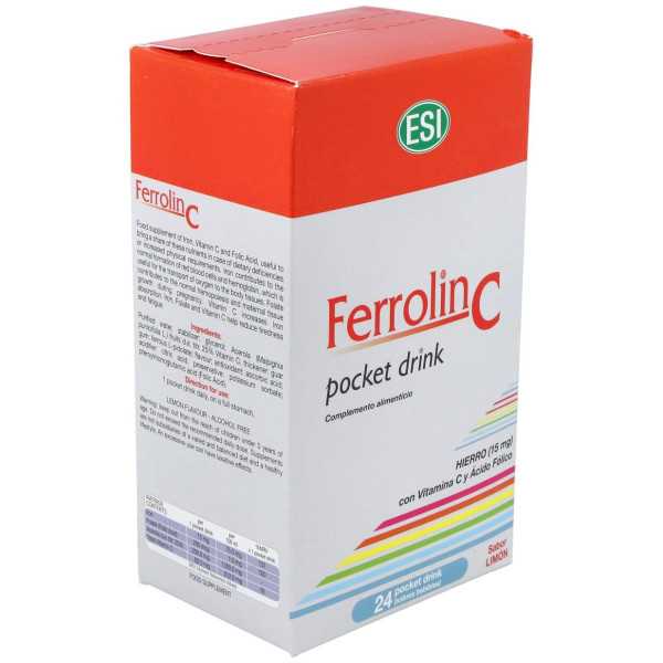 Ferrolin C Pocket Drink 24Sbrs.