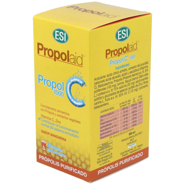Propolaid Propol C 1000Mg. 20Comp.Eferv.