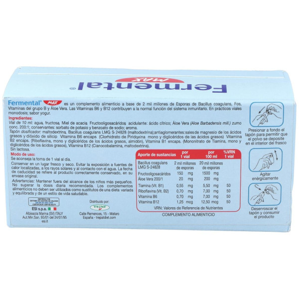 Fermental Max 12Viales