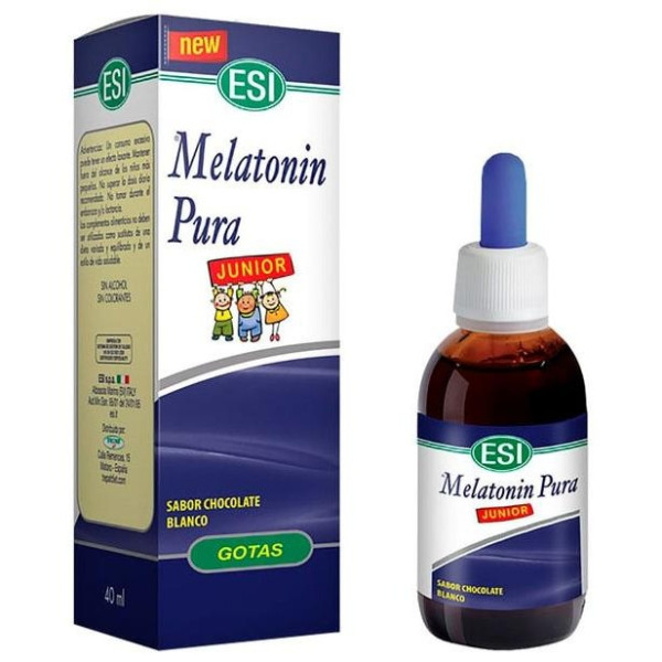 Melatonin Junior 1Mg. Sabor Chocolate Blanco 40Ml.