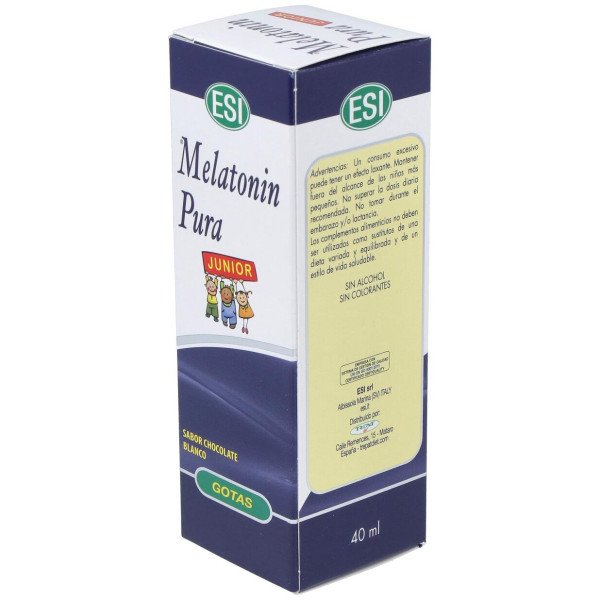 Melatonin Junior 1Mg. Sabor Chocolate Blanco 40Ml.