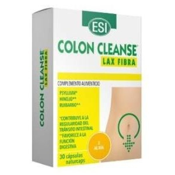 Esi Colon Cleanse Lax Fibra 30Caps