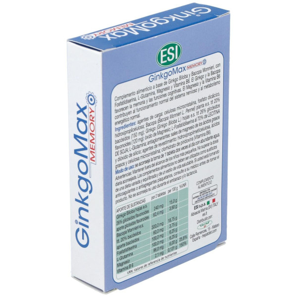 Trepatdiet Ginkgomax Memory 30 Tabletas