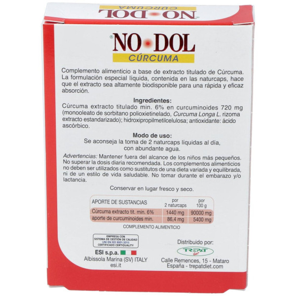 Esi No Dol Curcuma 10 Capsulas