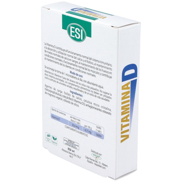 Esi Vitamina D 30 Tabletas