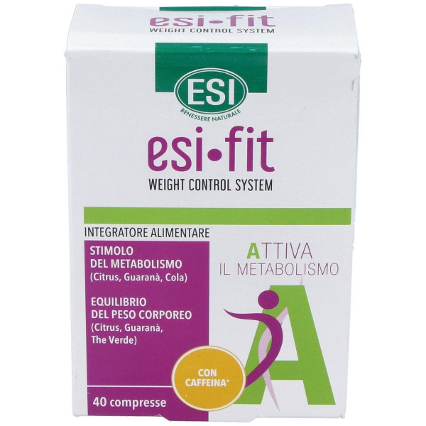 Esi Fit Activa El Metabolismo Con Cafeína 40Comp