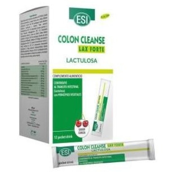 Esi Colon Cleanse Lax Forte Lactulosa Pocket Drink 12Uds