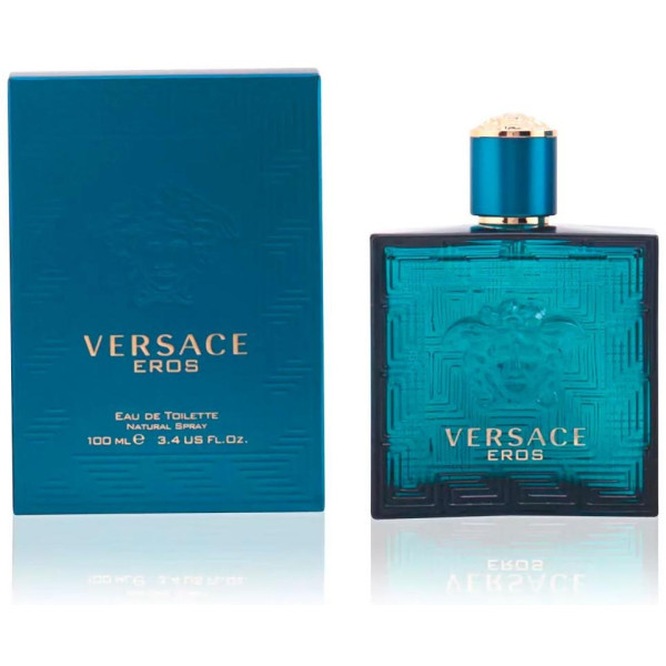 Versace Eros Eau De Toilette 100Ml Vaporizador