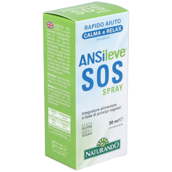 Ansileve Sos Spray 30Ml. Sg Vegan