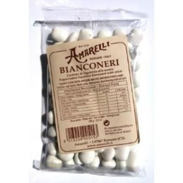 Bianconeri Regaliz A La Menta Expo 10X100Gr.