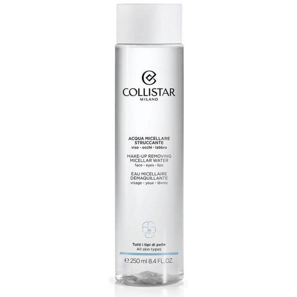 Collistar Agua Micelar Desmaquillante Rostro Ojos Labios 250Ml