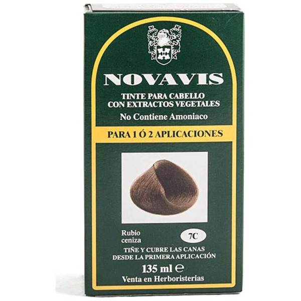 Tinte Novavis 7C Rubio Ceniza 120Ml.