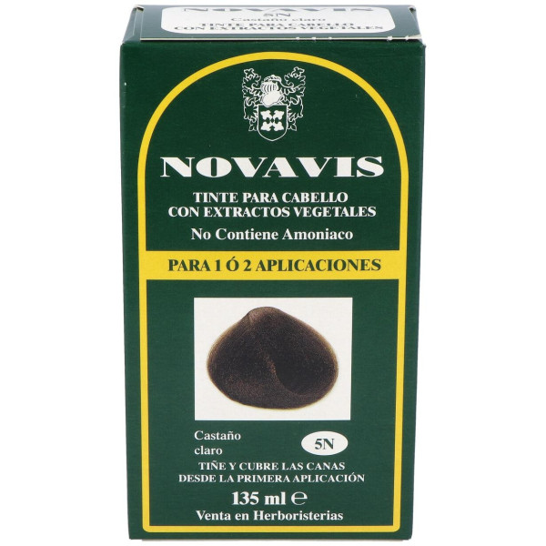 Tinte Novavis 5N Castaño Claro 120Ml