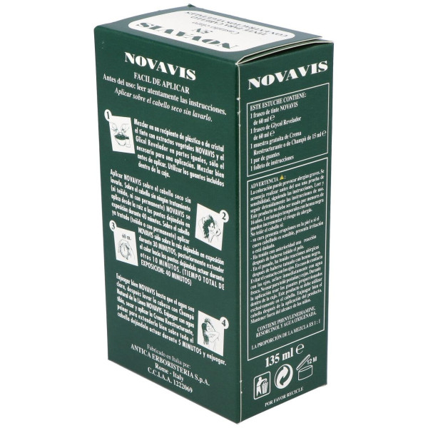Tinte Novavis 5N Castaño Claro 120Ml