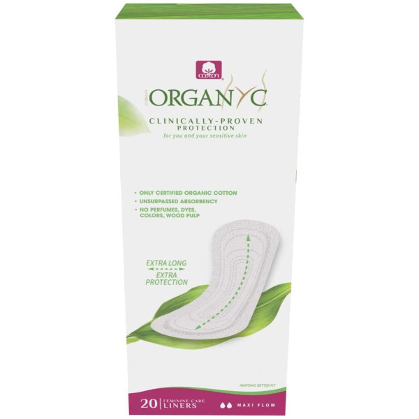 Organyc Salva Slip Maxi 20Uds