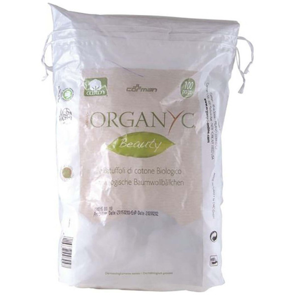 Organyc Bolas Algodon 100Uds