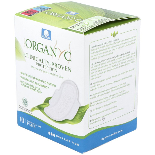 Compresas Con Alas De Dia 10Ud.