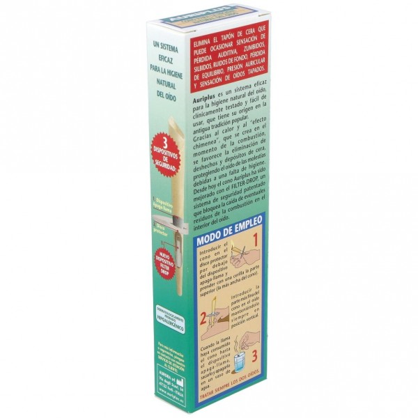 Auriplus Cono Para Higiene Natural Del Oído 2Uds